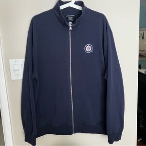 Jets sweater embroidered logo